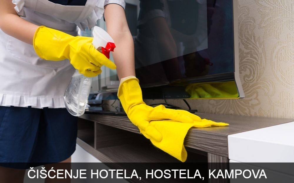 Čišćenje hotela, hostela, kampova DOMUS GLOBAL-